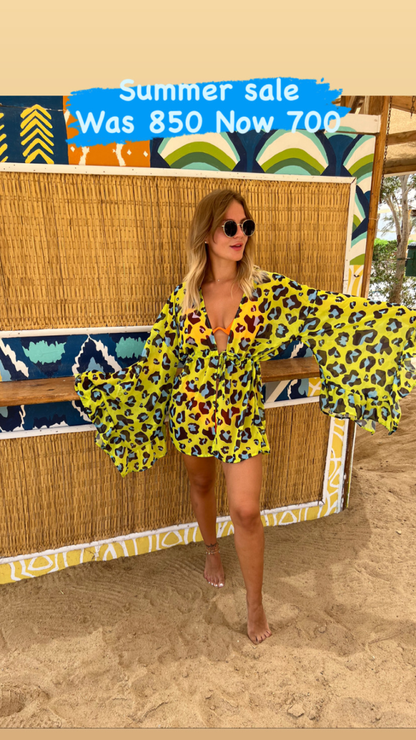 Butterfly coverup  Chiffon Free size